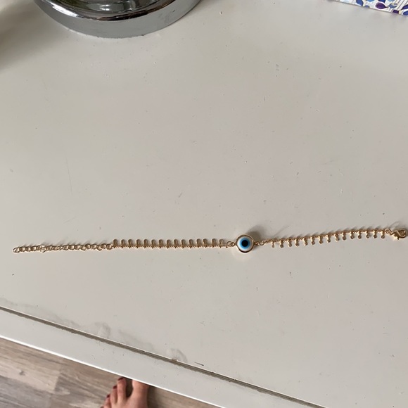 Evil Eye Gold Bracelet - Picture 3 of 3